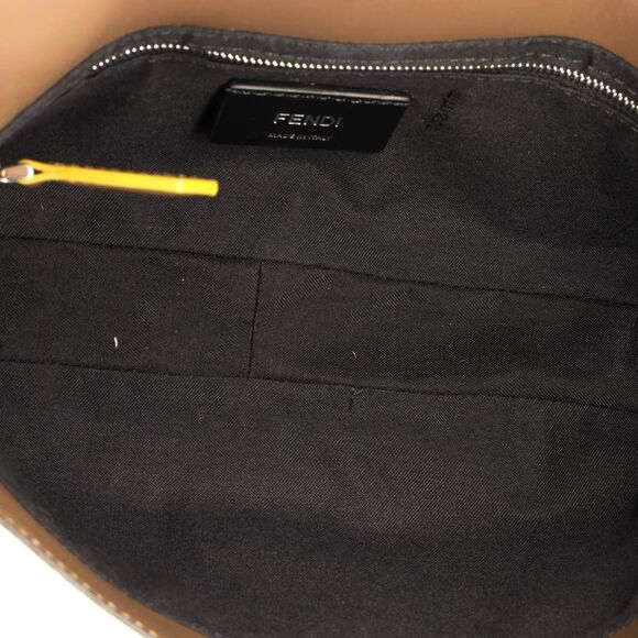 Fendi Baguette Convertible Belt Bag Zucca Canvas with Canvas and Leather Medium - Picture 5 of 6